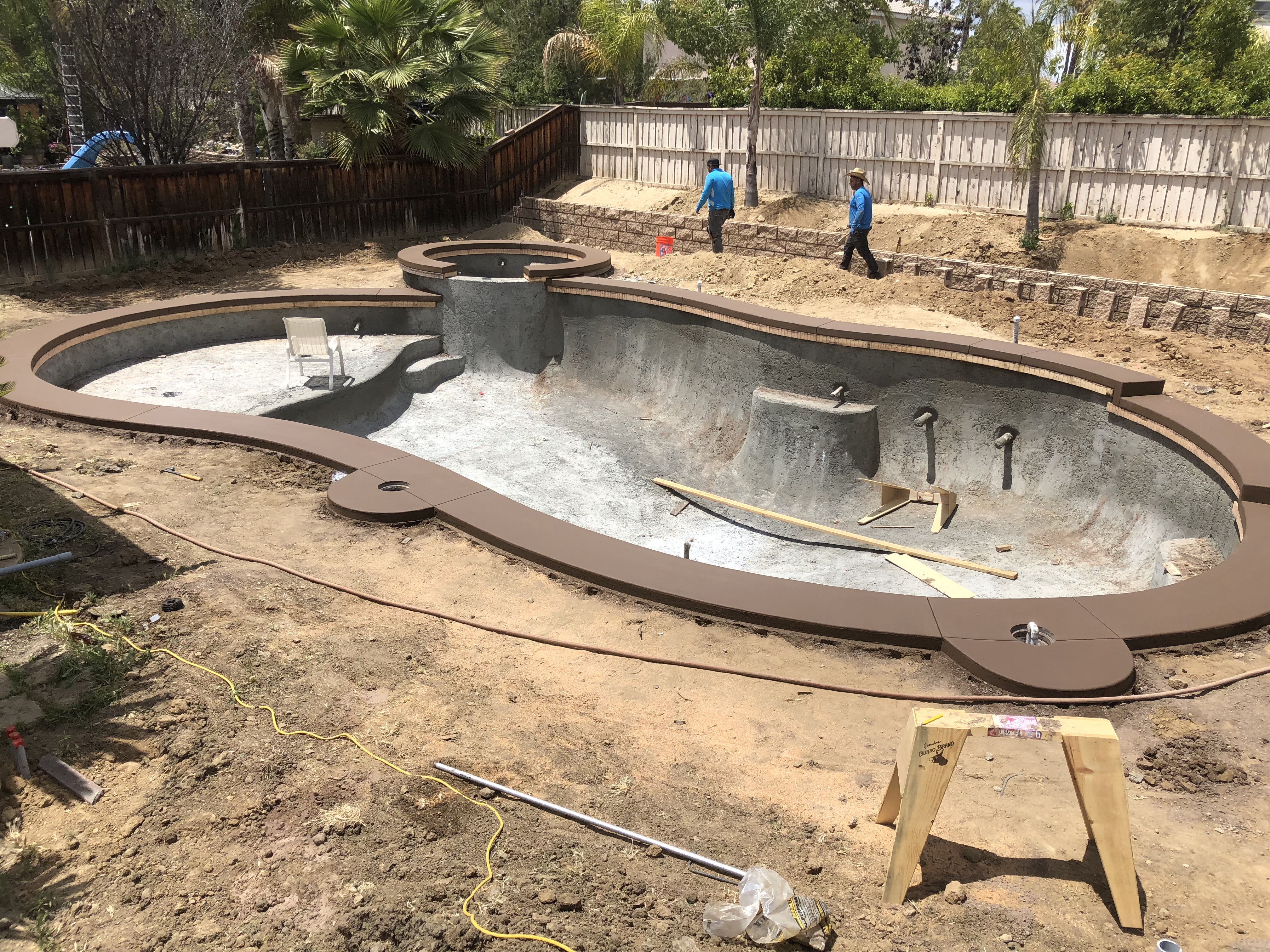 Pool surround